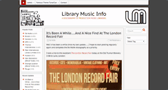 Desktop Screenshot of librarymusicinfo.com